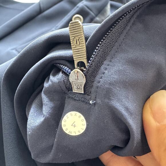 Lululemon On The Move Pant True Navy Stretchy Straight Leg Dress Pants - Picture 4 of 14